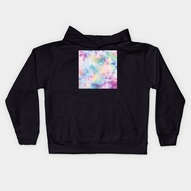 Minimal Colorful Abstract Pattern Kids Hoodie by Famgift